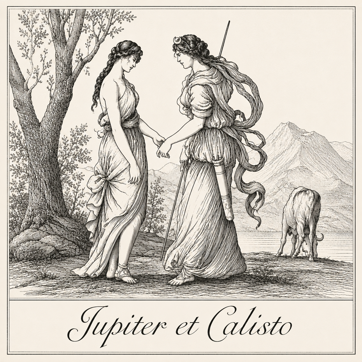 Jupiter et Calisto, Rijksmuseum Amsterdam